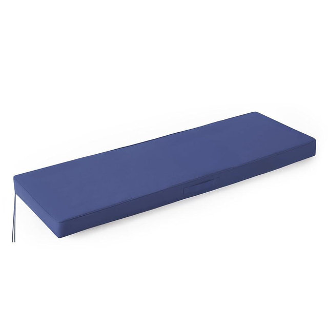 IPYNBAP Outdoor Bench Cushions for Outdoor Furniture, 59x18x3 Inch, Waterproof Bench Pillow, Fade Resistant Long Bench Seat Pads for Garden, Indoor, Porch Swing, Navy Blue