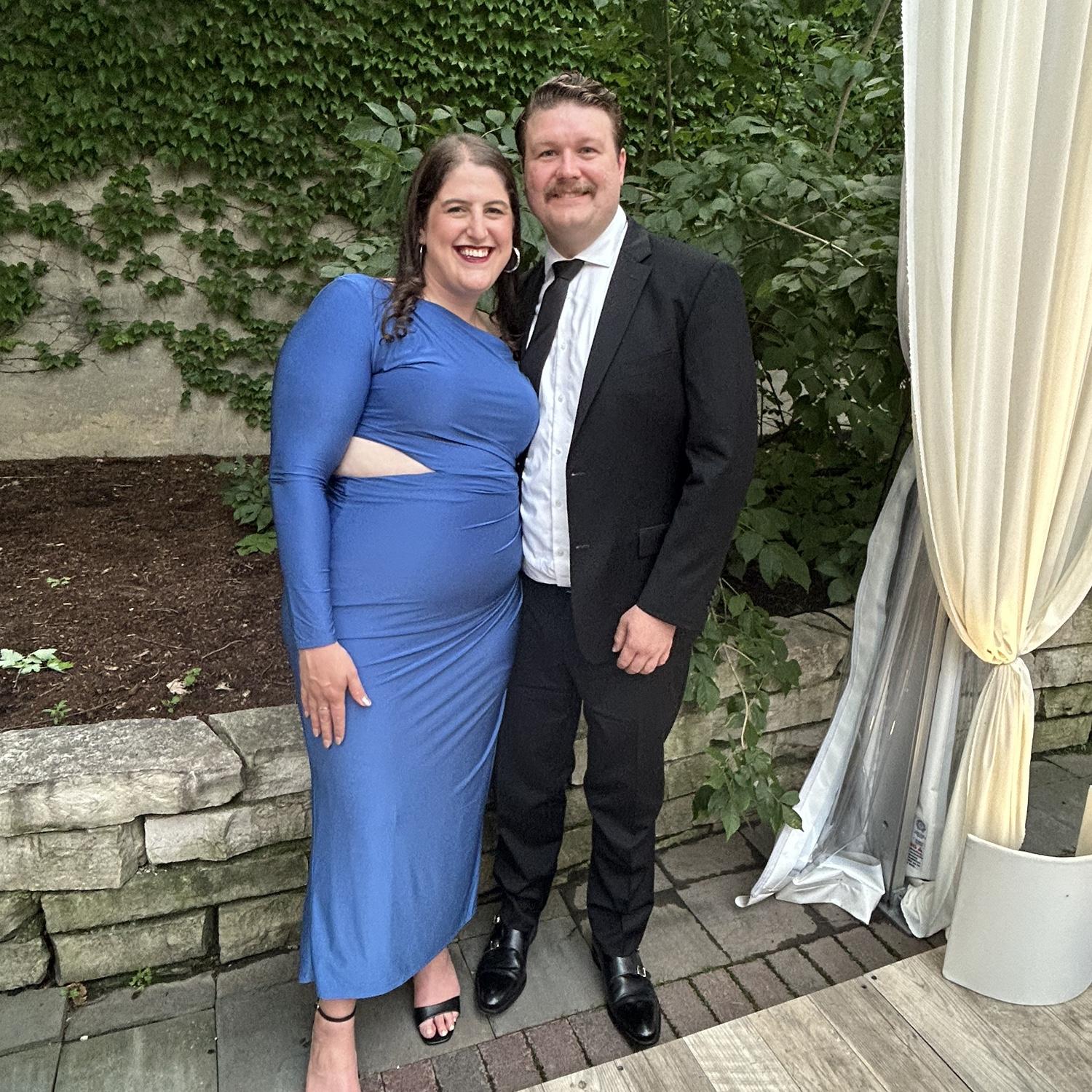 At a friend's wedding - July 2025