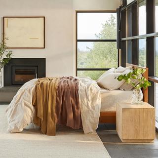 Topanga Organic Matelasse Blanket