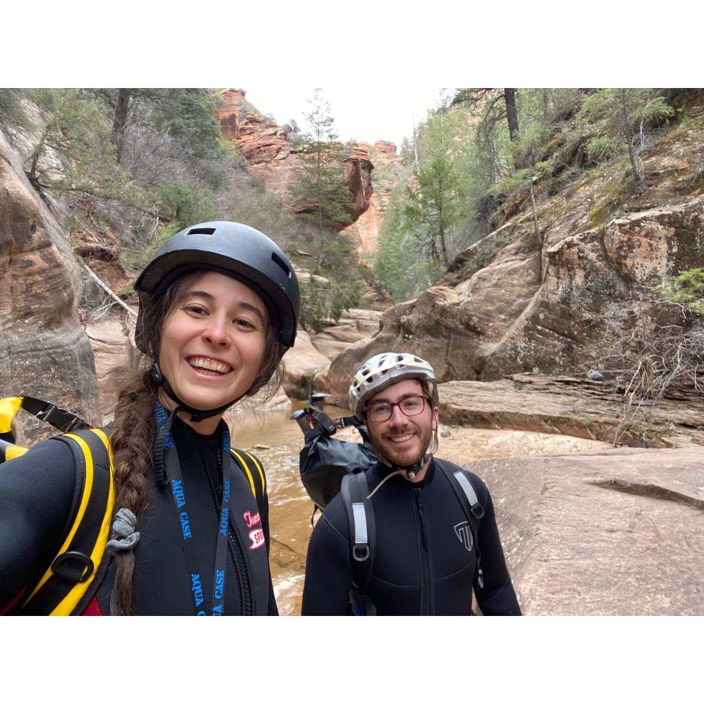 Canyoneering in Zion