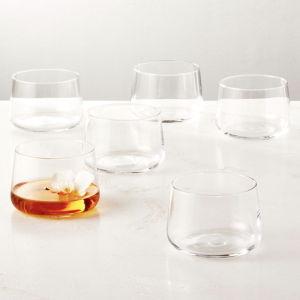 Neat Smoked Tasting Glass Set of 6 + Reviews | CB2