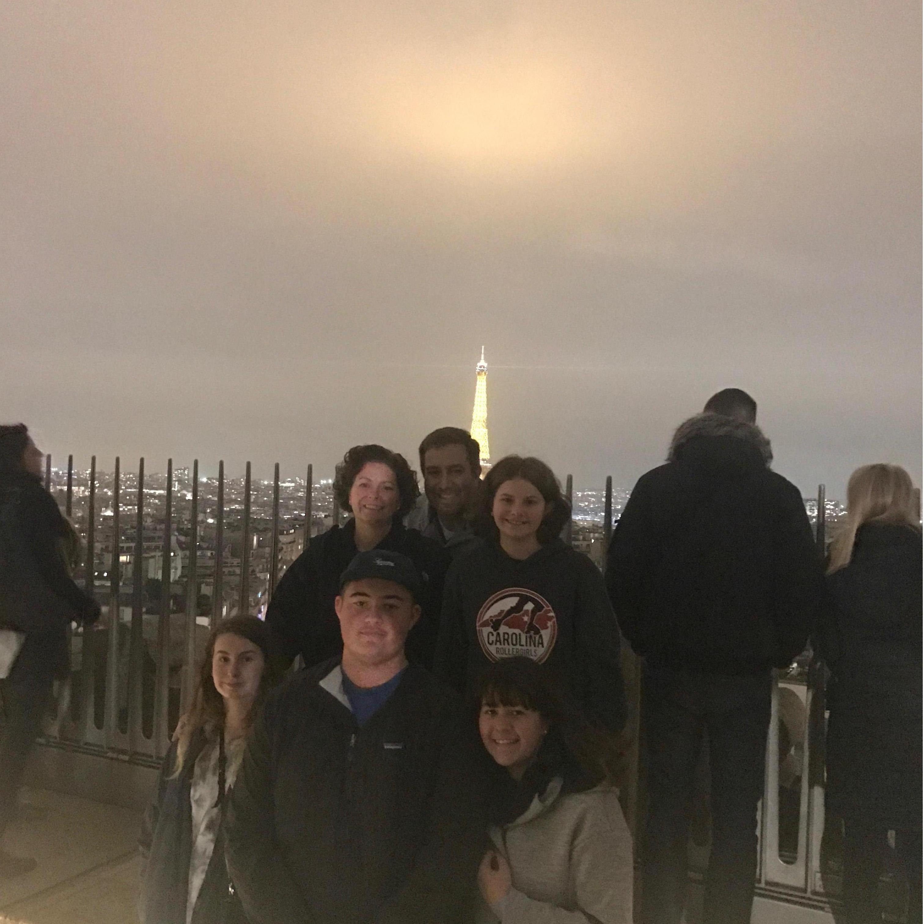 All six of us in Paris!