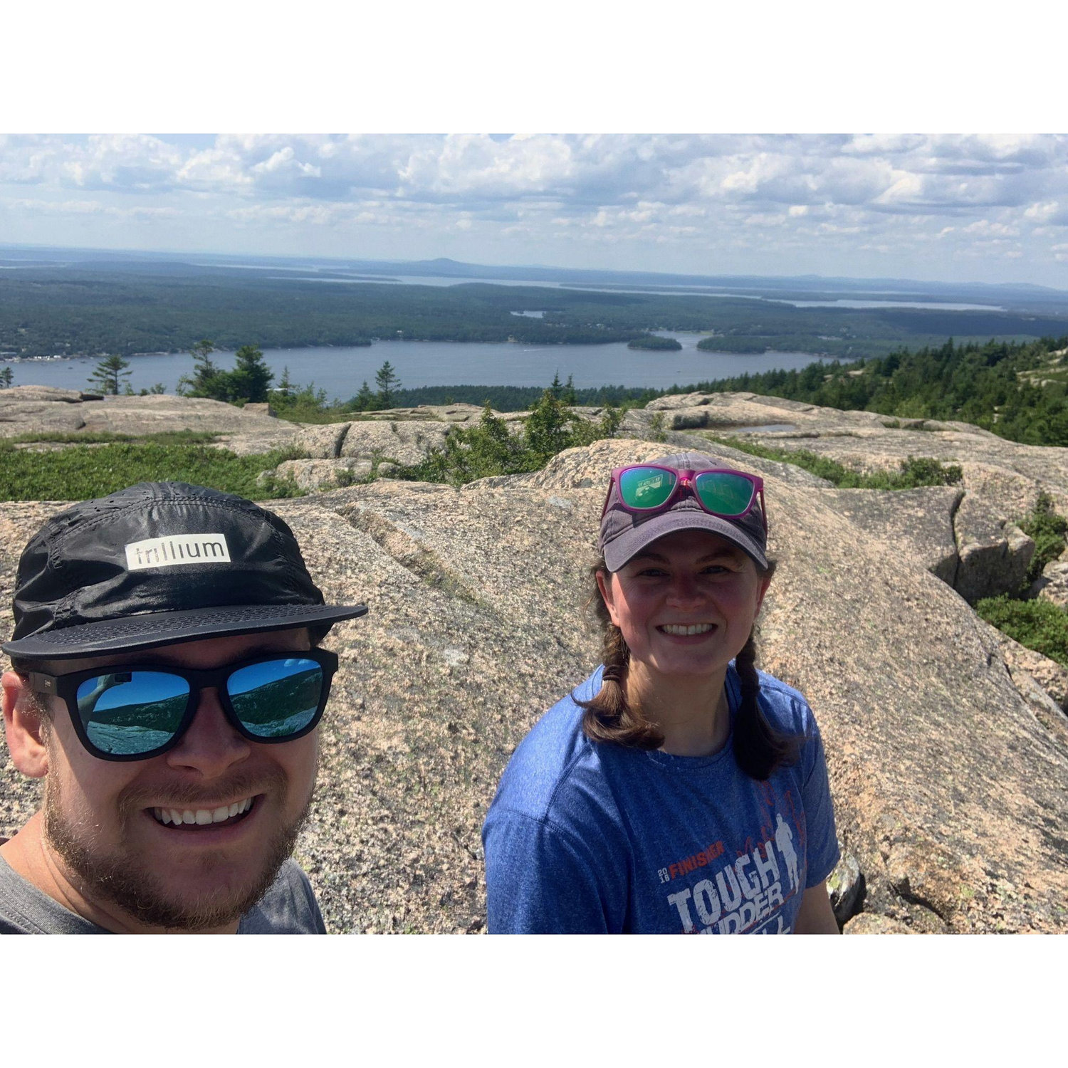 We summited one of the peaks in Acadia National Park! July 2023