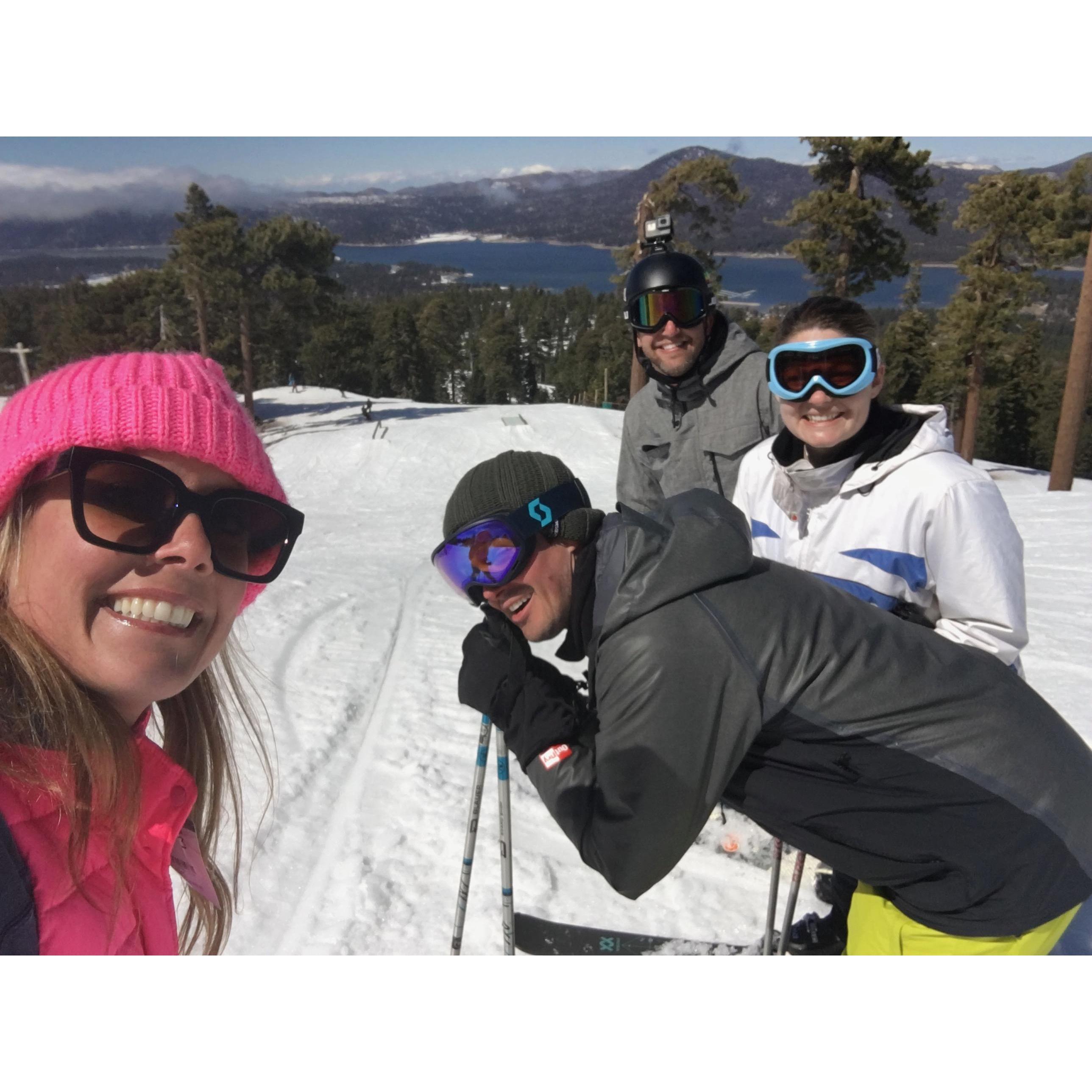 First ski trip in Big Bear, CA