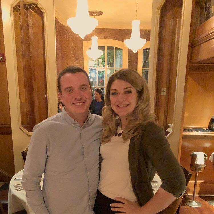 Celebrating Libby's birthday in New Orleans at August Restaurant. An amazing memory.