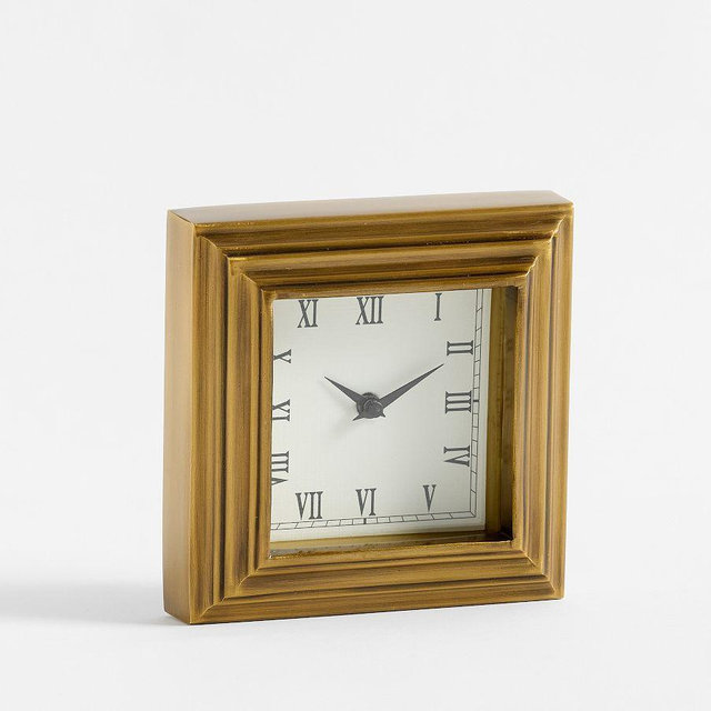Portsmith Clock - Brass