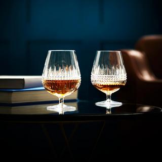 Connoisseur Lismore Diamond Brandy Balloon Glass, Set of 2
