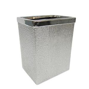 Croscill® Roebling Stripe Wastebasket
