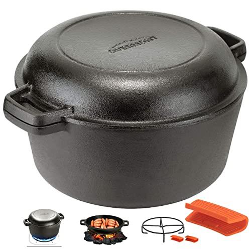 Magic Mill 8.5 Quart Slow Cooker Crock Pot, Digital Programmable, 20 Hour  Timer, 3 Cooking Settings, Locking Lid for Easy Transport, Dishwasher Safe  