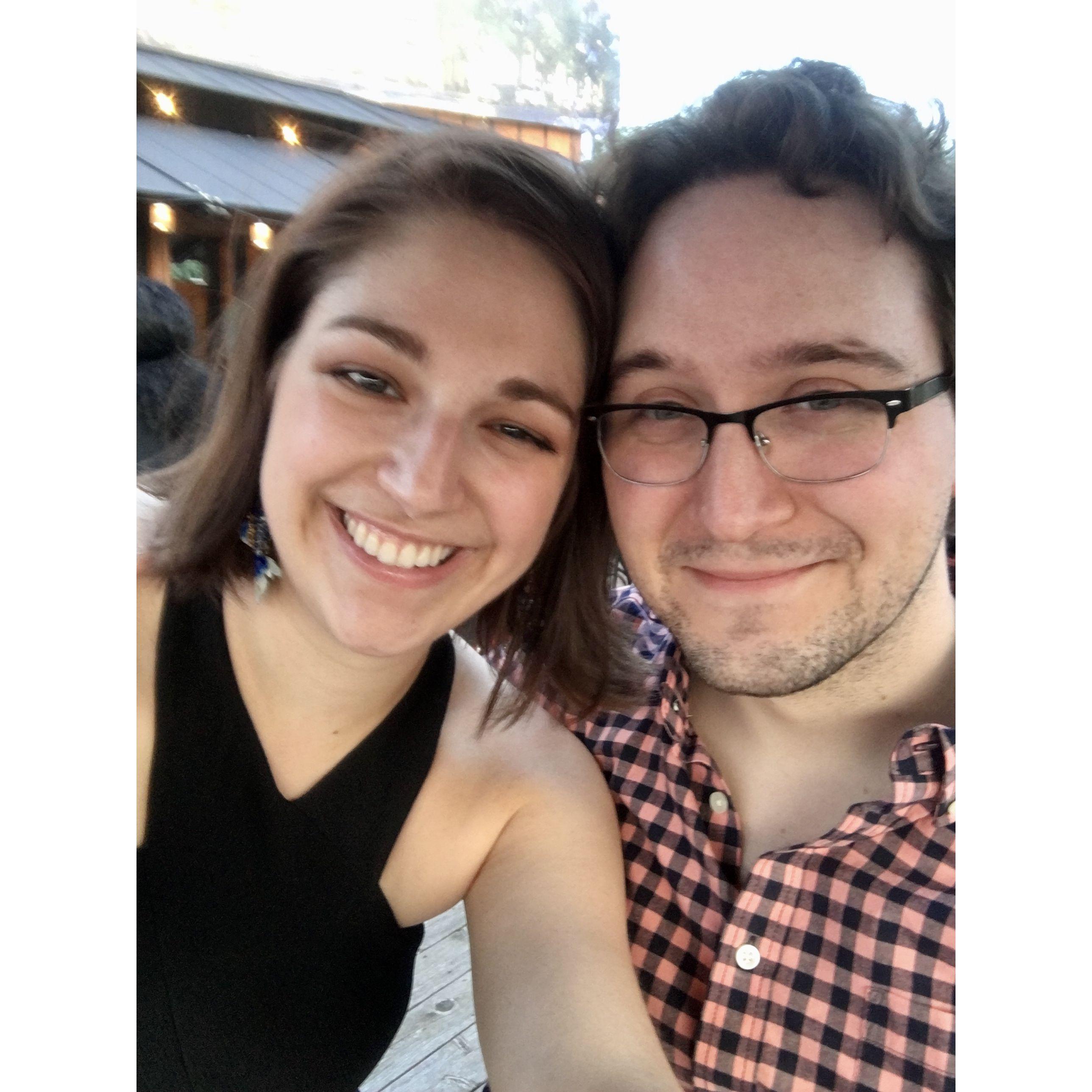 5th anniversary rooftop date!