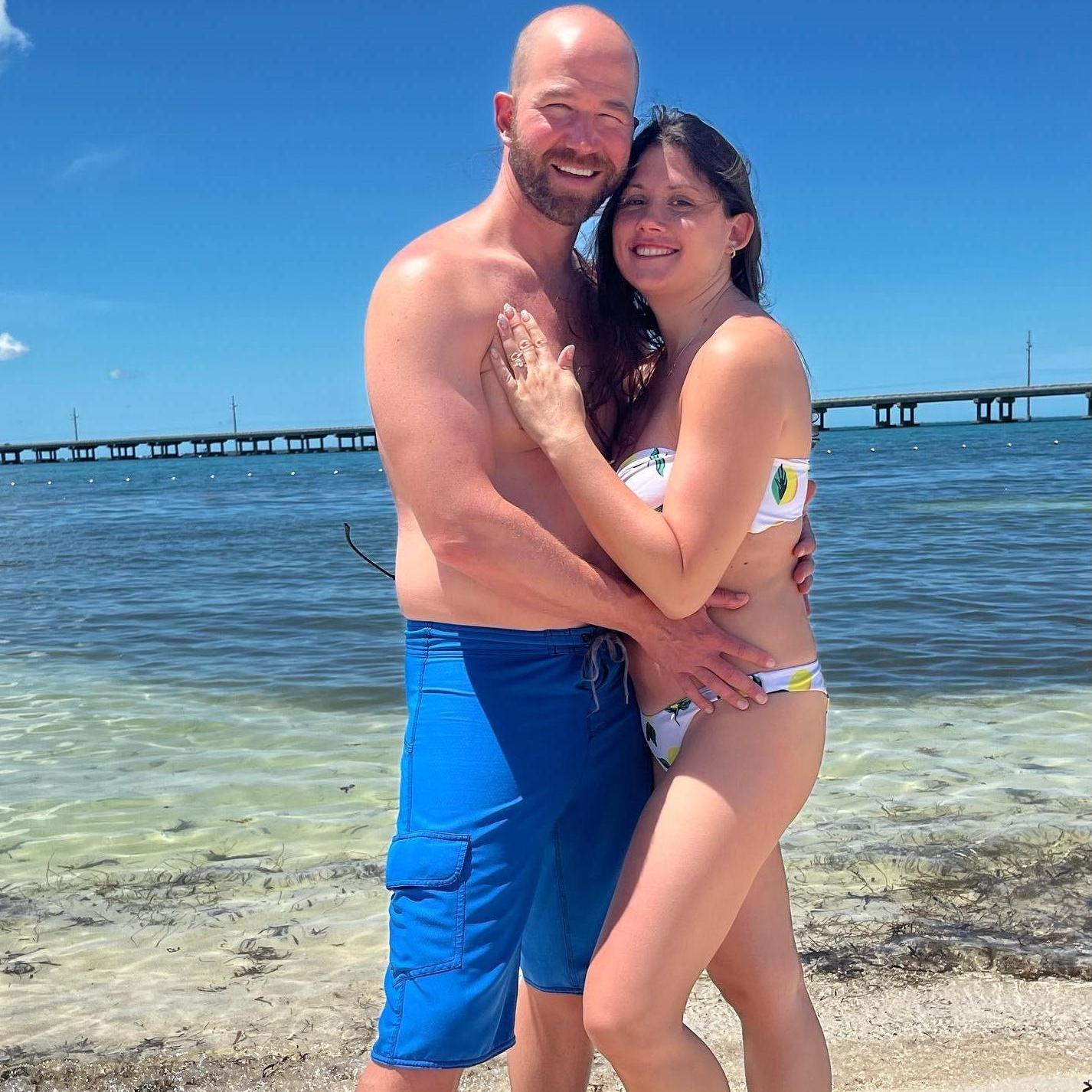 1 day engaged in the Keys