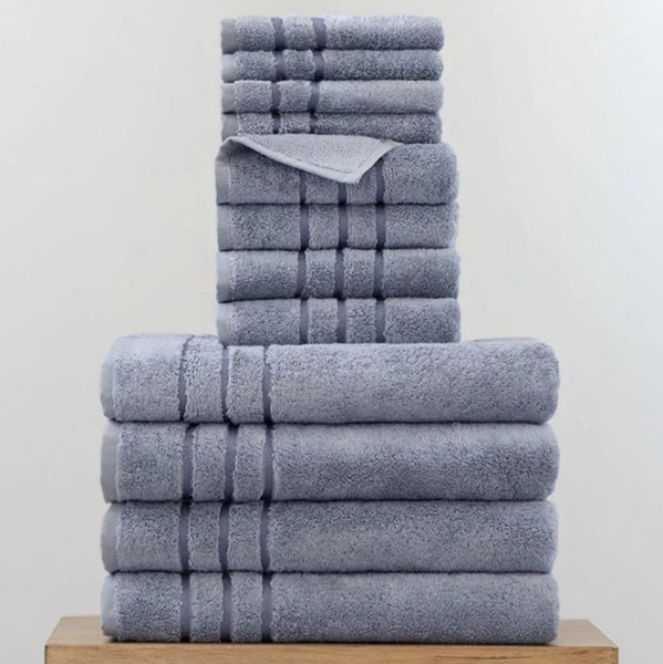 Bamboo Bath Towel Move-In Set - 12 Piece