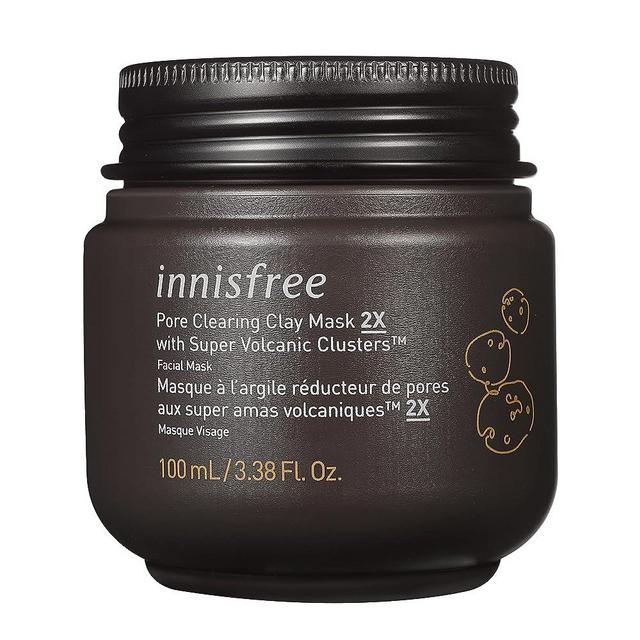 innisfree Pore Clearing Clay Masks: Volcanic Clusters, Removes Excess Oil, Non-Stripping