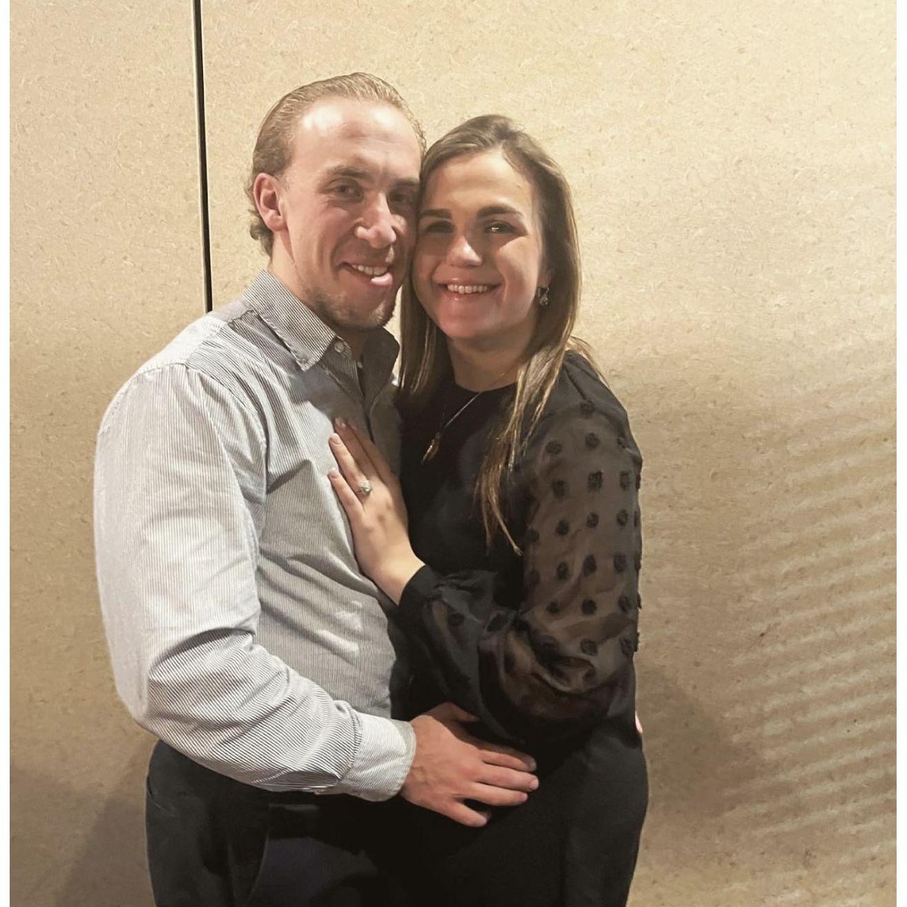 On February 2nd, 2023, Drew surprised Andrea at work with the most shocking and special proposal she could have ever asked for.