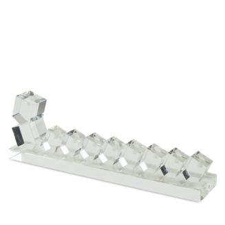 Tizo Crystal Glass Menorah