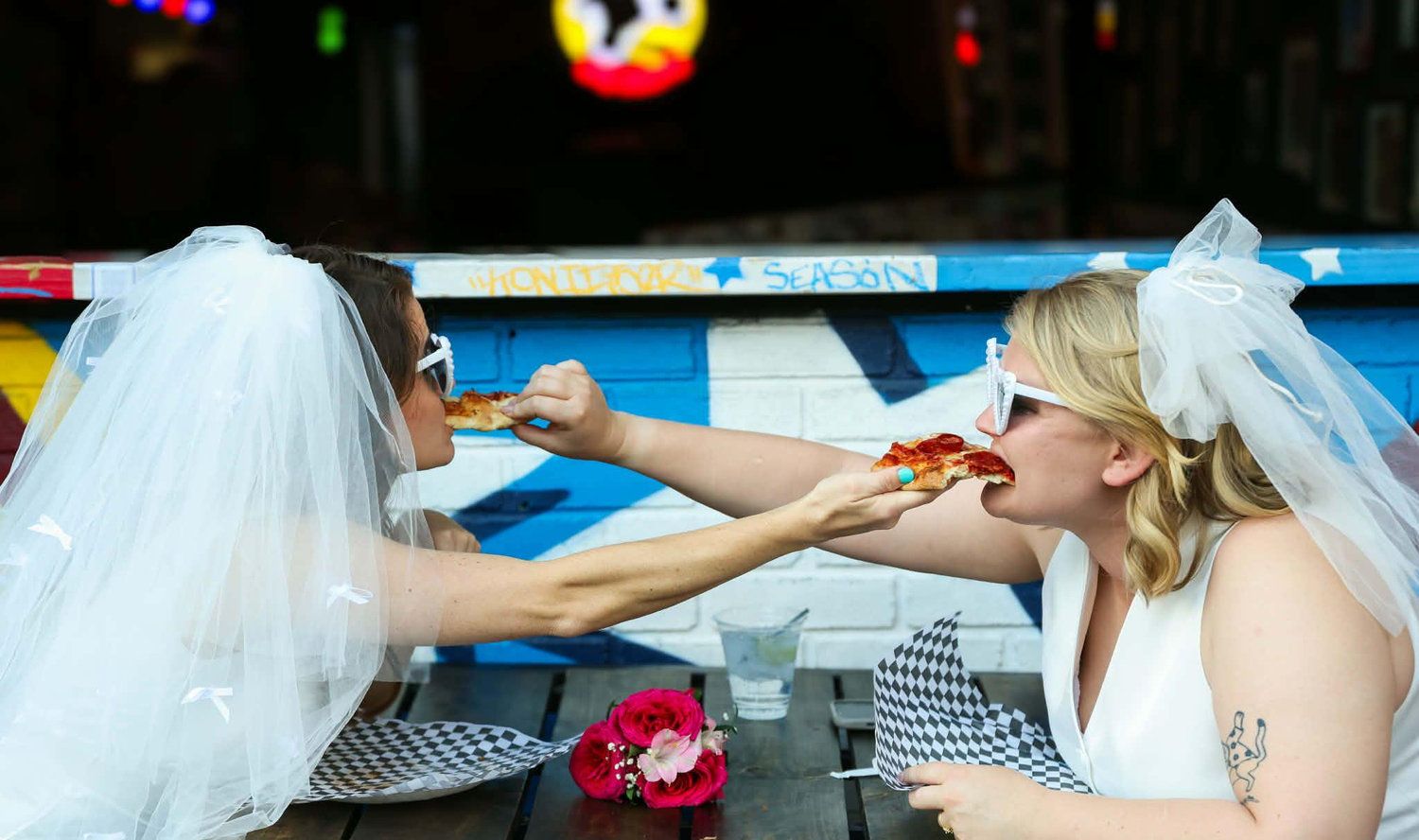 The Wedding Website of Melissa Maize and Keely Seward Sharp