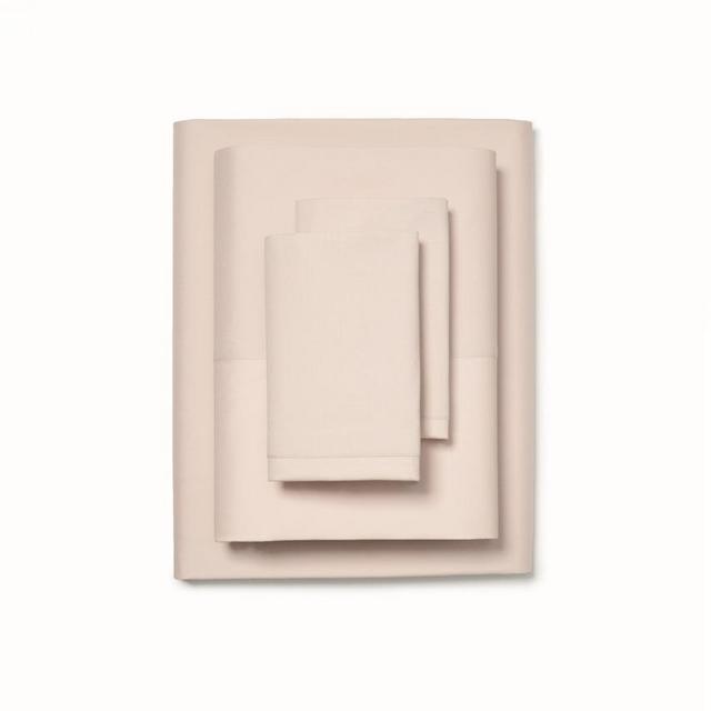 Boll and Branch King Sheet Set in Blush