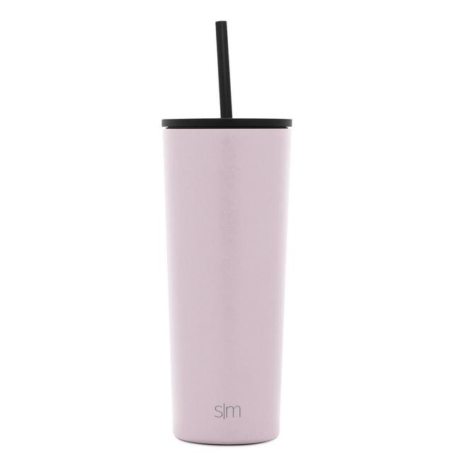 Simple Modern 24oz Insulated Stainless Steel Classic Tumbler with Straw - Pale Orchid