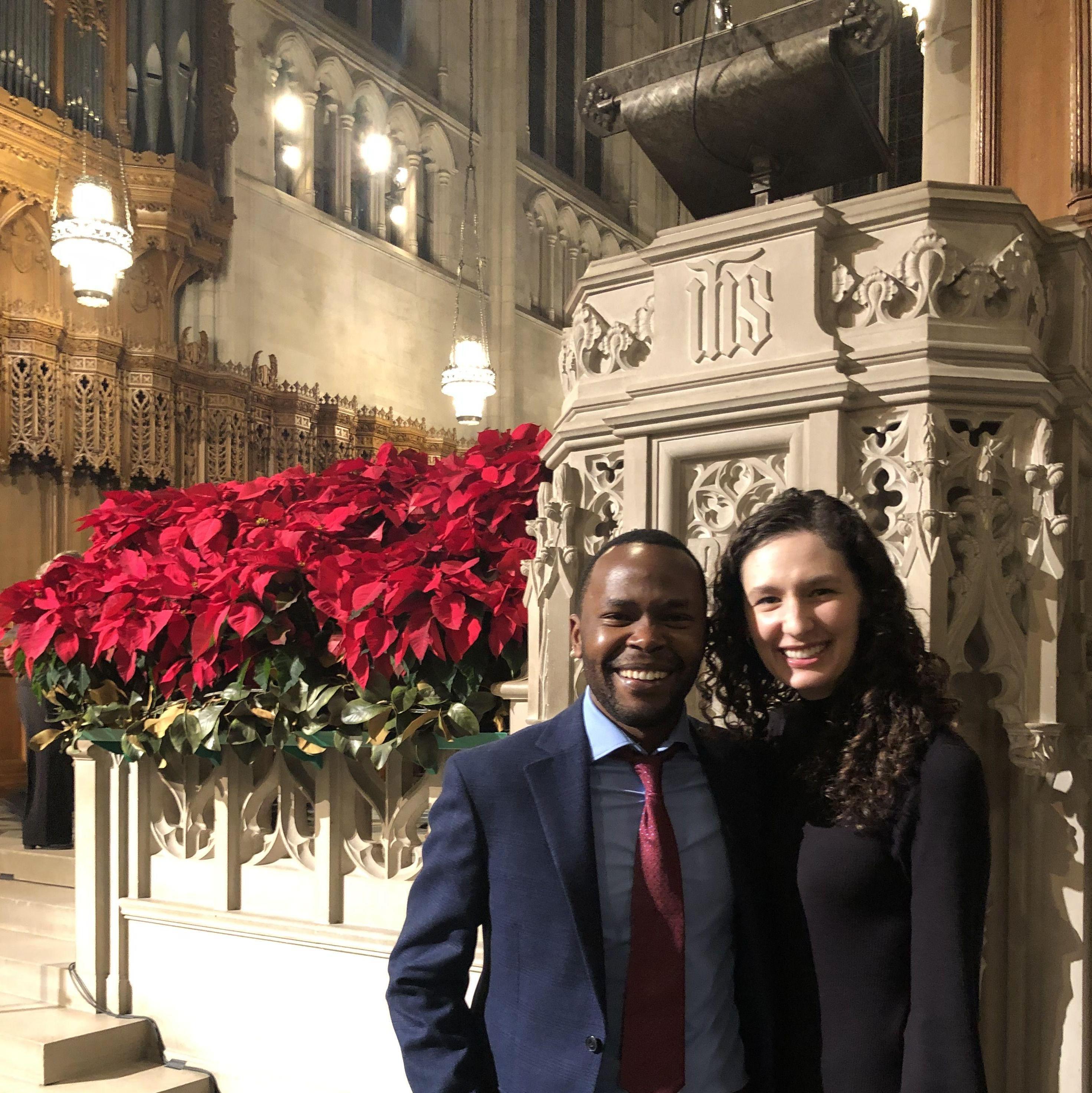 We attended Handel's Messiah at the Duke Chapel in December 2022, a beloved university tradition which has now become one of our yearly traditions.
