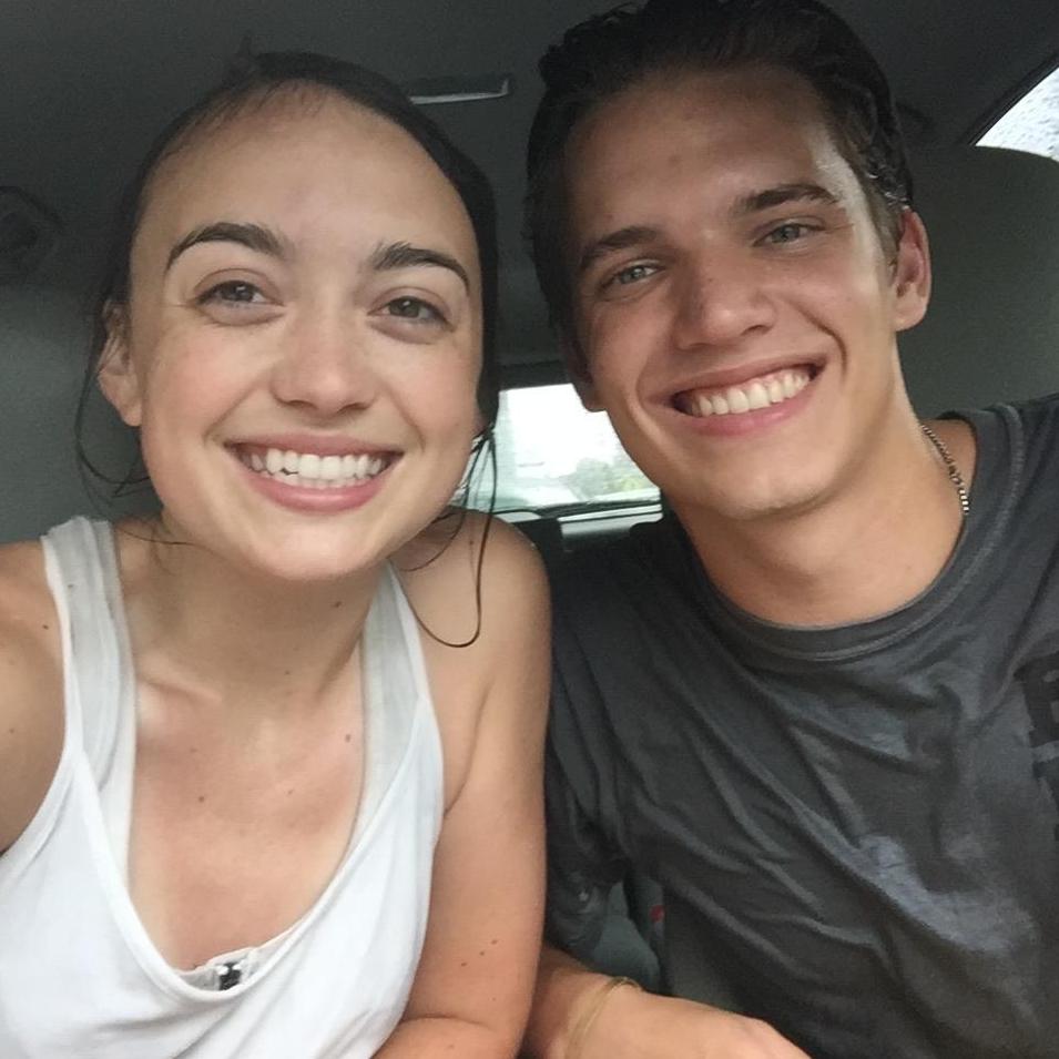 Scavenger hunt in the rain