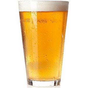 Anchor Hocking Refresher Pint Beer Glasses, 16 oz (Set of 6)