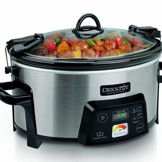 Crock-Pot SCCPCTS605-S Cook Travel Serve 6-Quart Programmable Slow Cooker