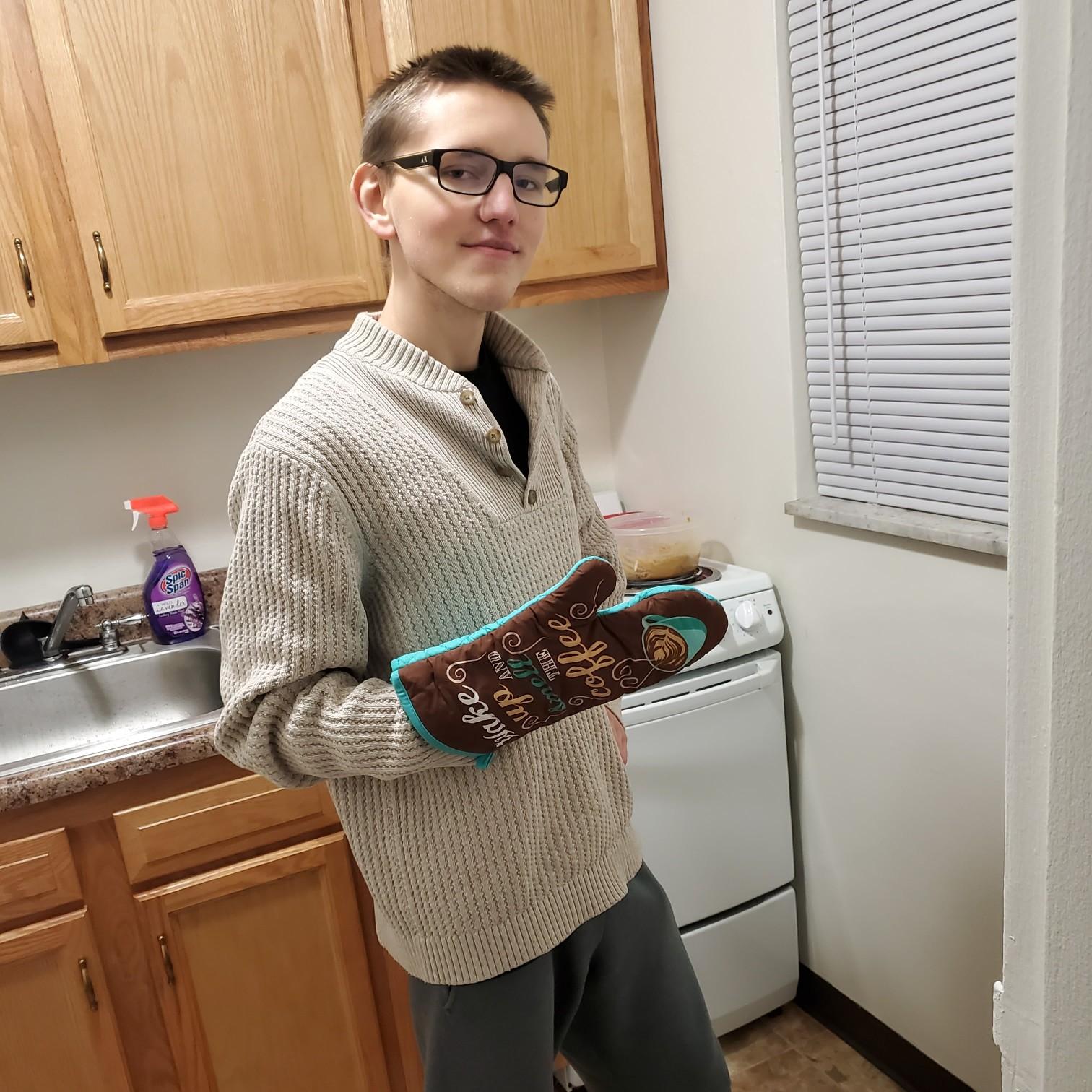 Don't tell him I saved this picture. January 2020