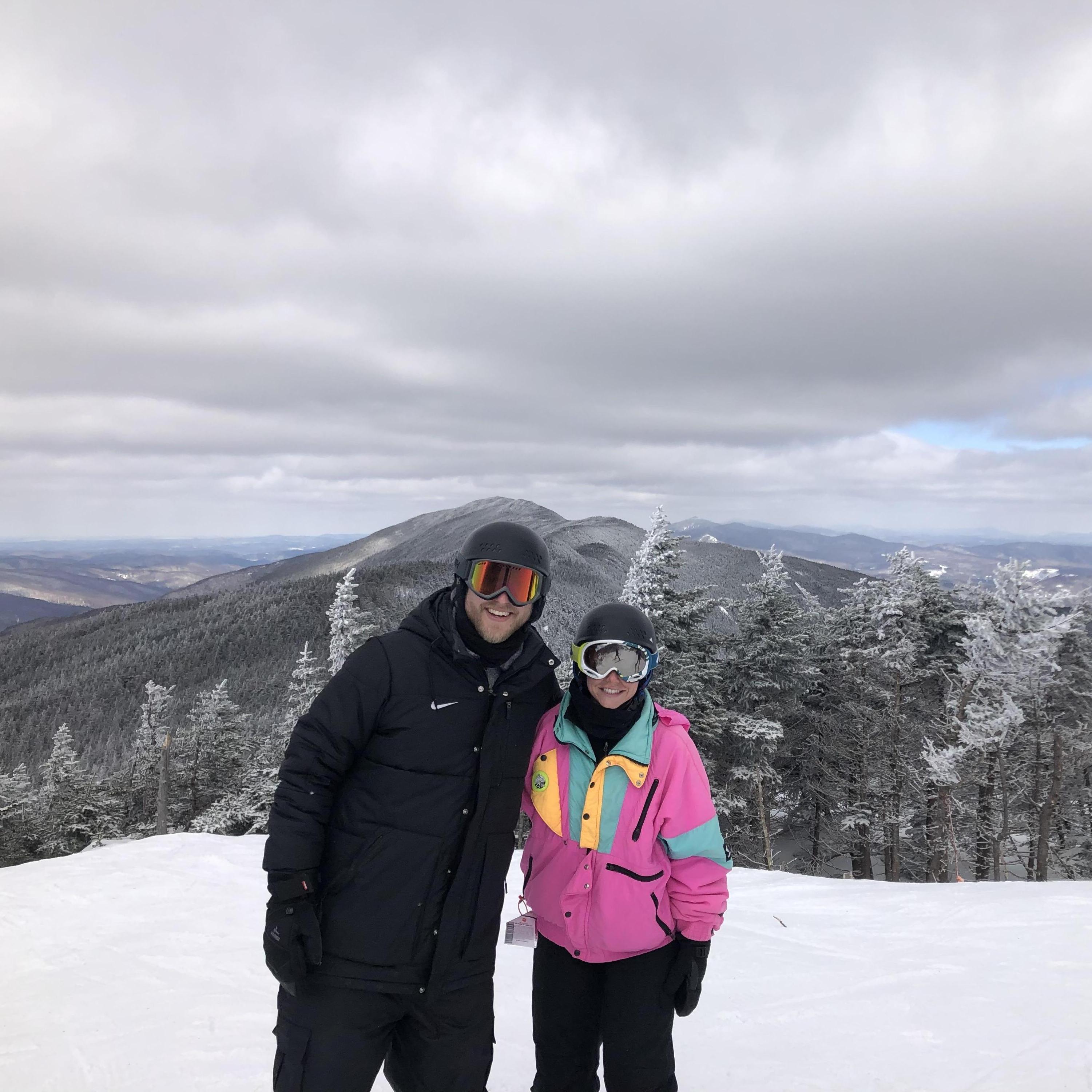 Skiing in Vermont