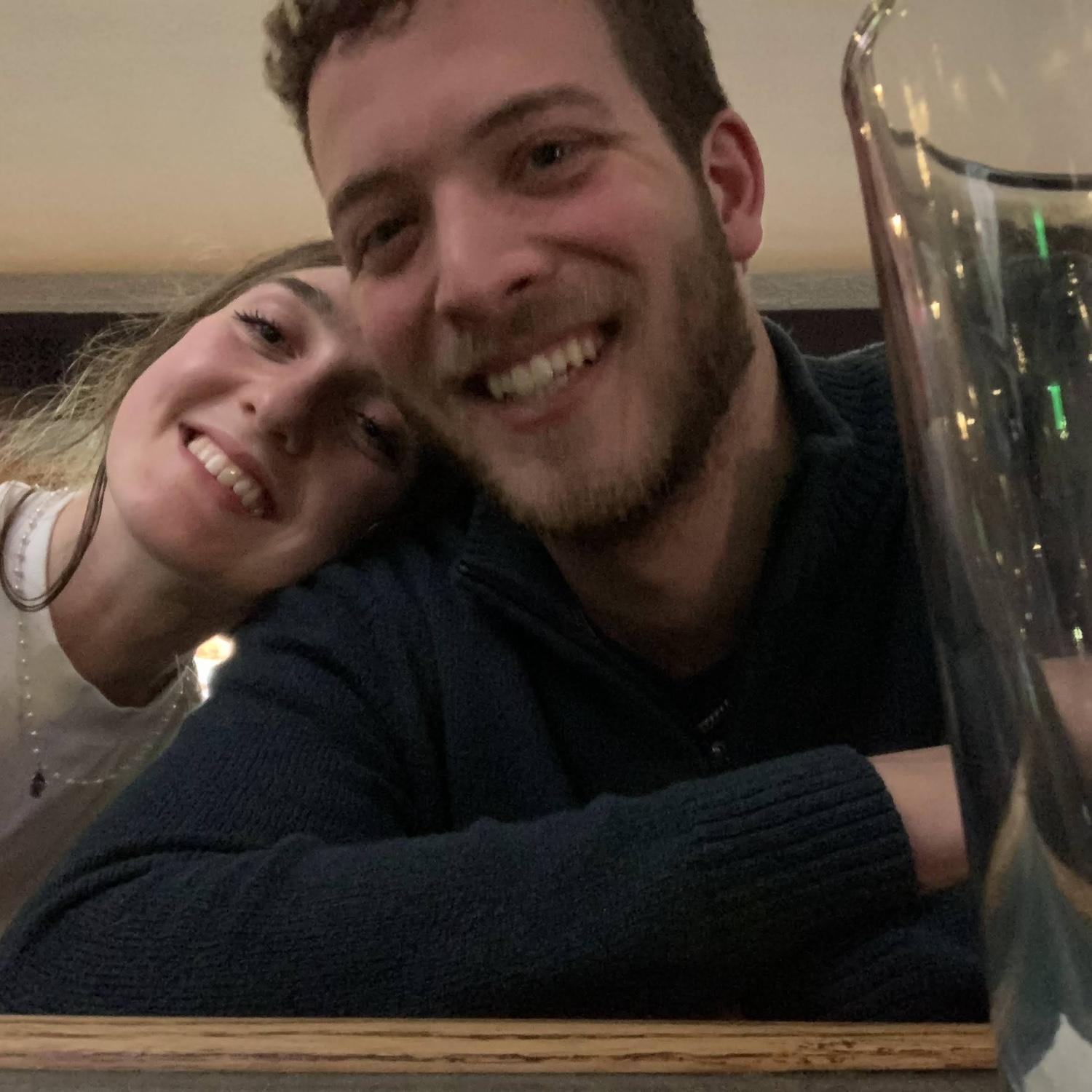celebrating Joe earning a work trip to the Bahamas, then he surprised Mary by asking her to come along!