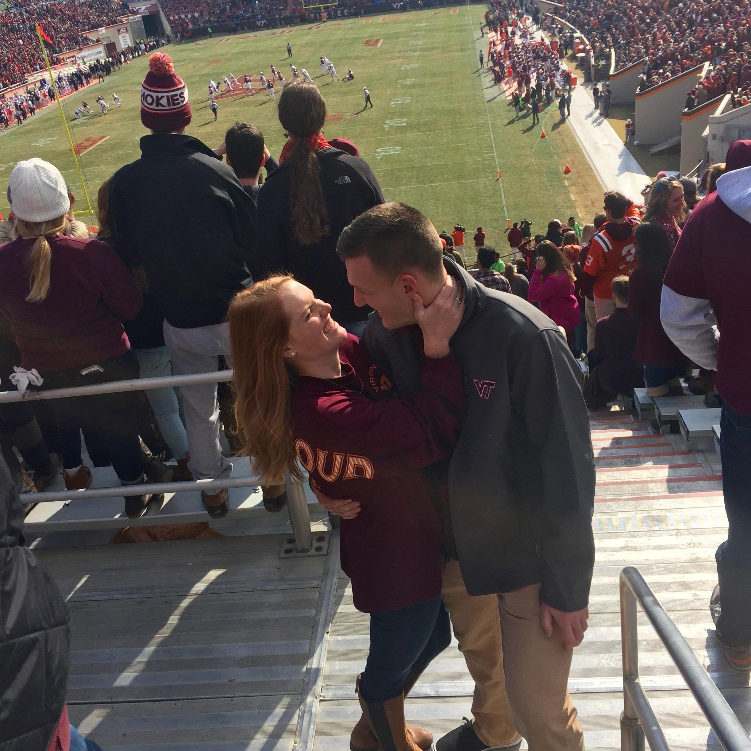 Virginia Tech- the place that brought us together and the place that will always be home