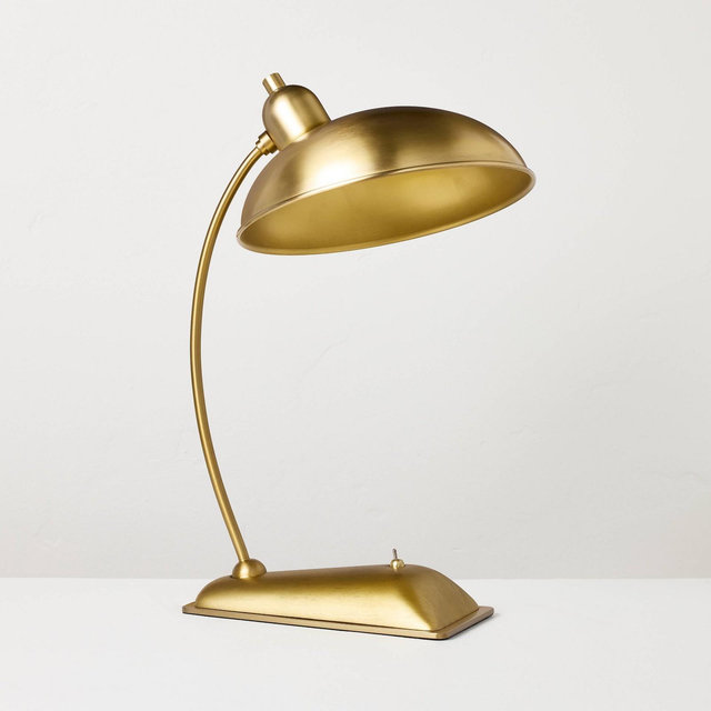 Toggle Switch Task Lamp Brass - Hearth & Hand™ with Magnolia
