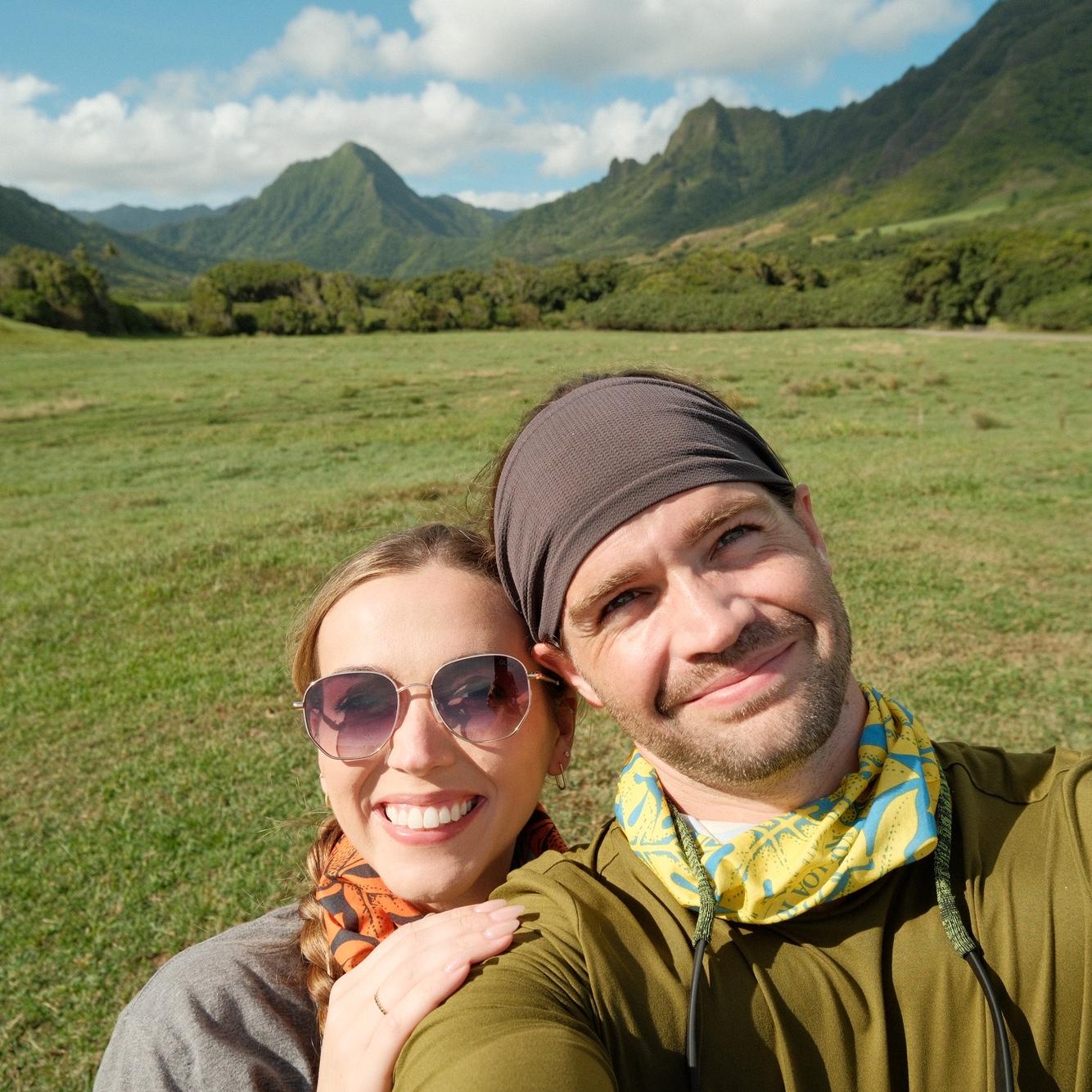 UTVing at Ku'aloa Ranch on our Honeymoon
