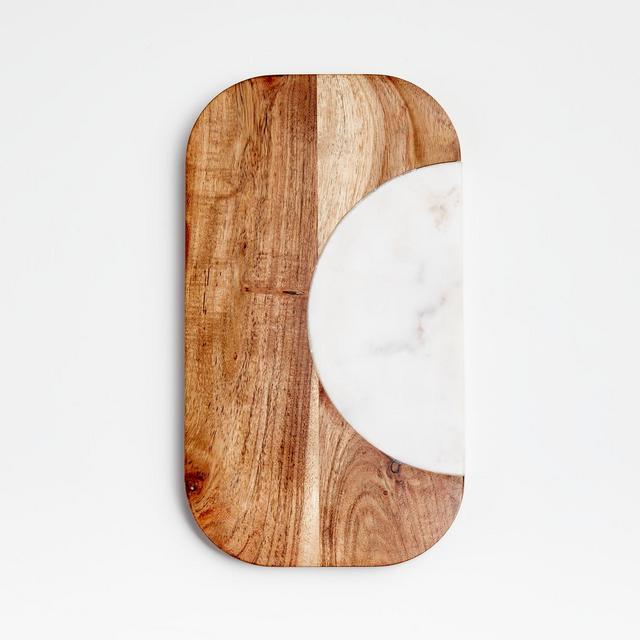 Rima Acacia and Marble Board