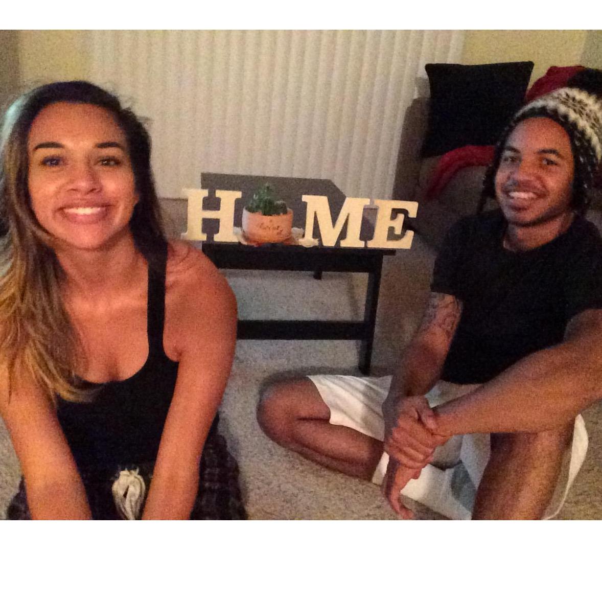 This was when we first moved out together.