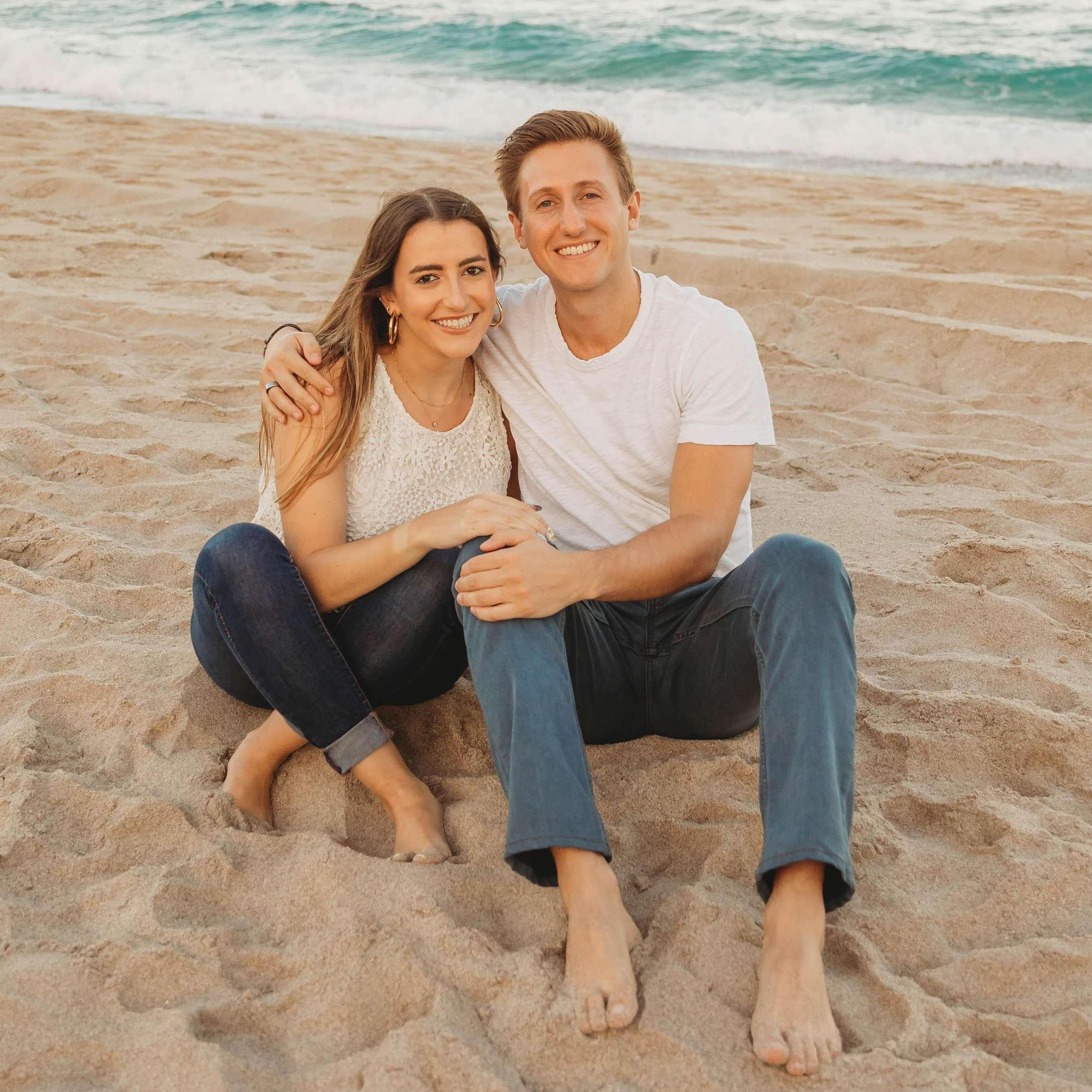 This photoshoot faked out all of our friends that we were engaged when we weren't yet - you can imagine Sydney was yelling at Sam to get on it already!