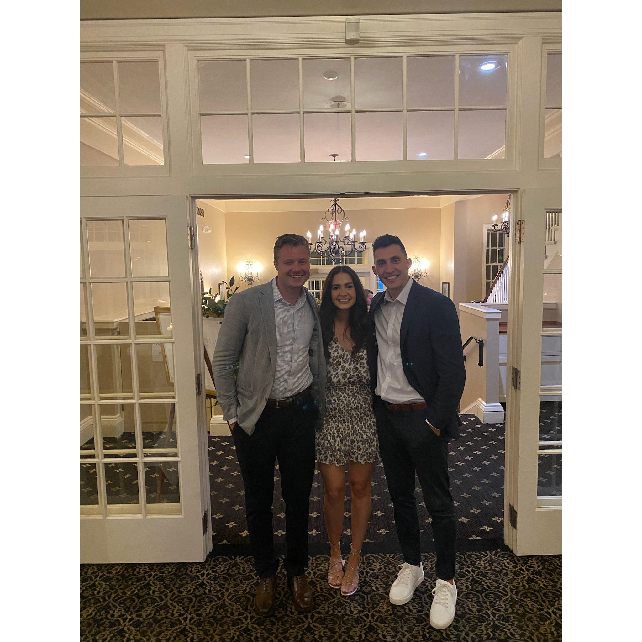 The greatest 3rd wheel - Meg, to Caleb and Matt.