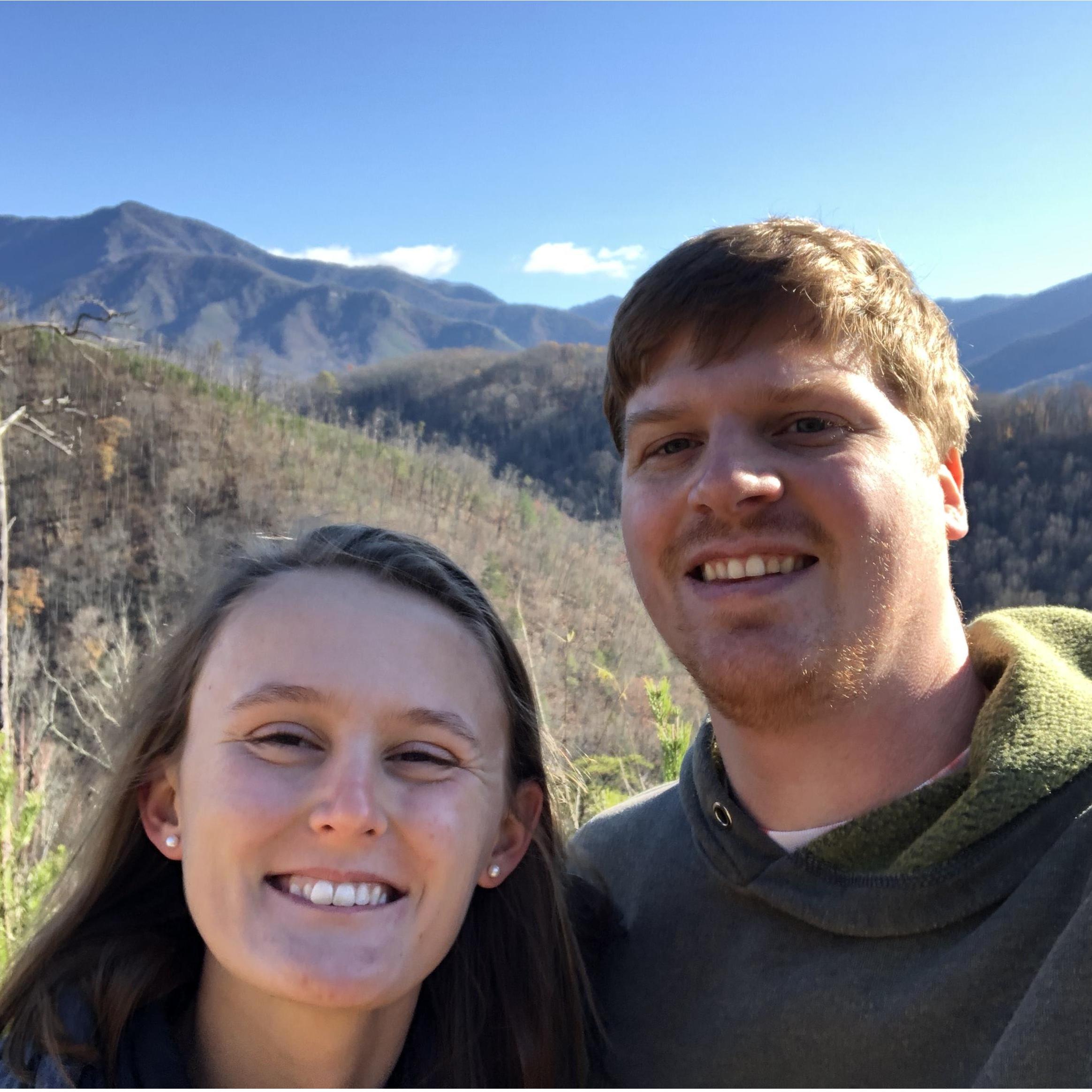 Hiking in Tennessee.