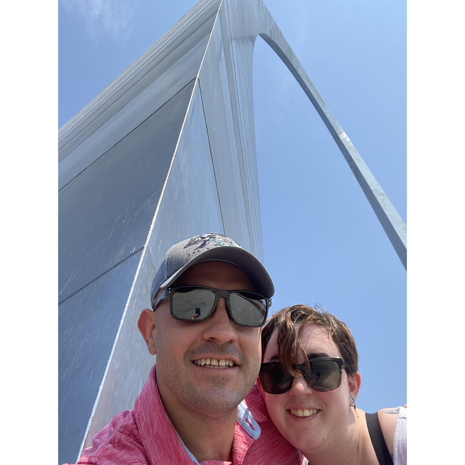 Our fist time visiting St.Louis. A short 2 1/2 hour drive away from our lake home.