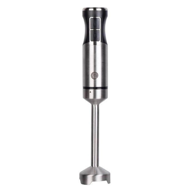 MasterChef Immersion Blender Handheld, Stainless Steel Hand Held Blending Stick Emulsifier, Puree Blender for Making Baby Food, Soup, Sauces etc, Powerful 400W Motor with Variable Speed Control