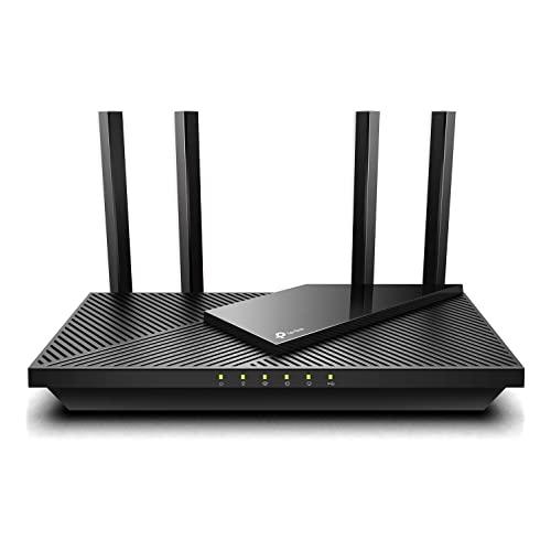TP-Link WiFi 6 Router AX1800 Smart WiFi Router (Archer AX21) – Dual Band Gigabit Router, Works with Alexa - A Certified for Humans Device