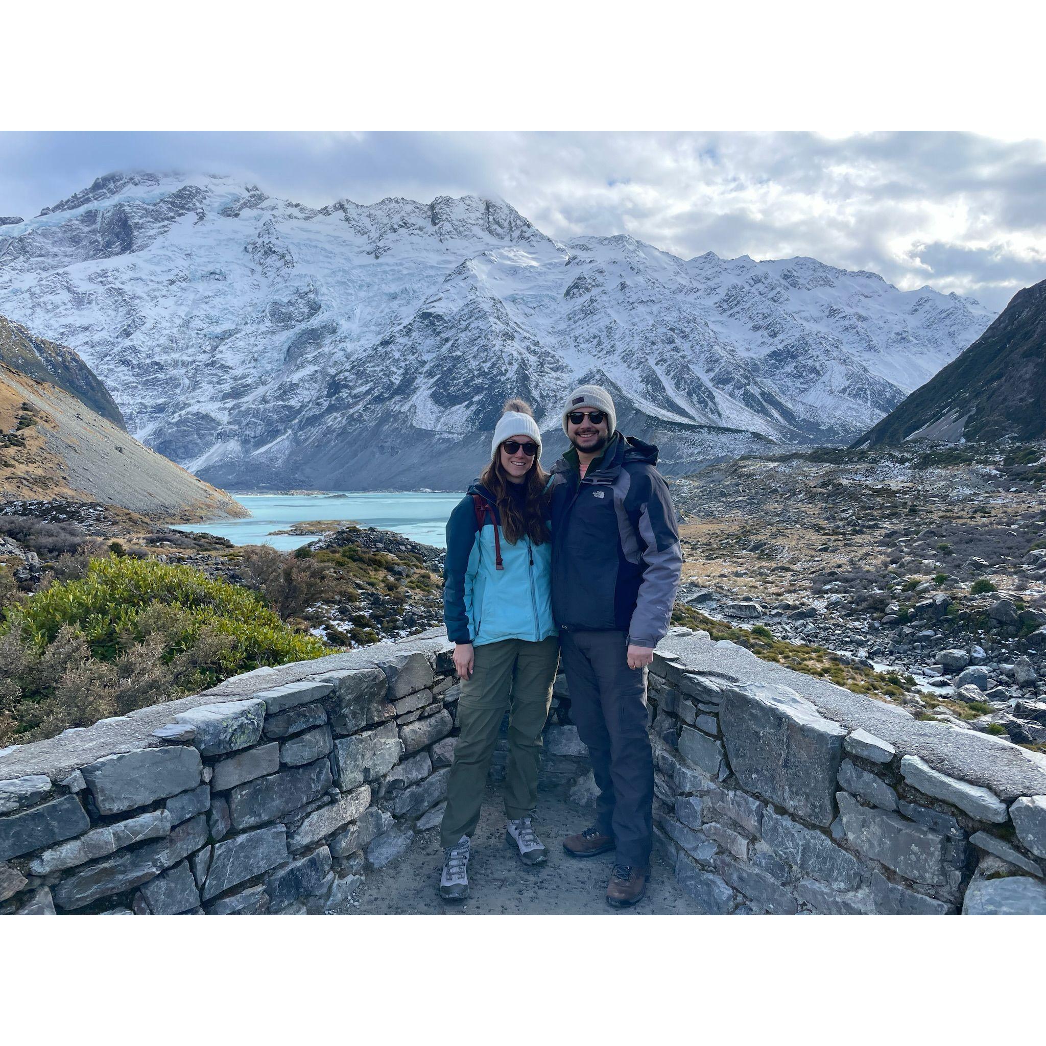 Mount Cook New Zealand July 2024