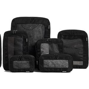 Packing Cubes (12-Pack, Black)