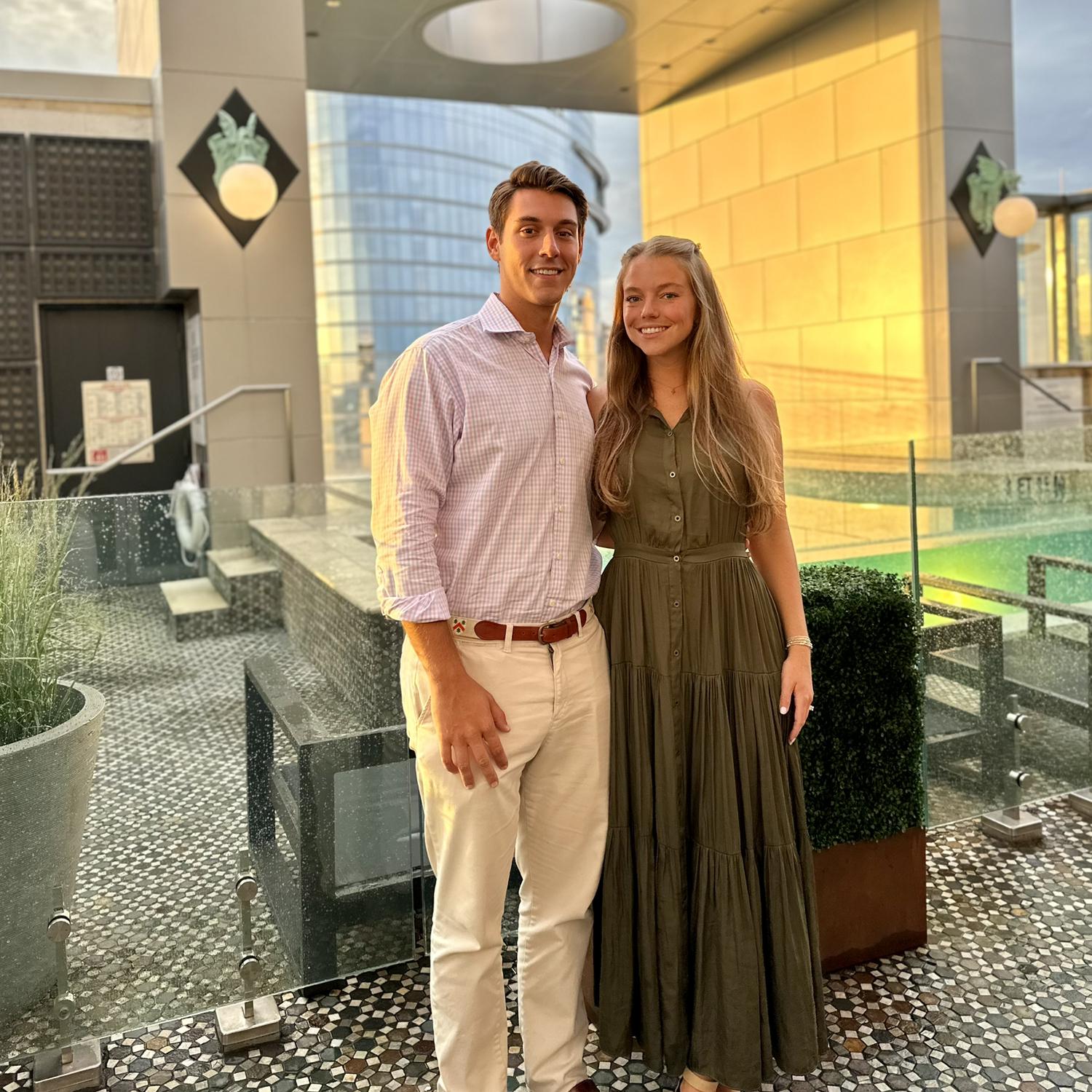Went out on the town 🥂