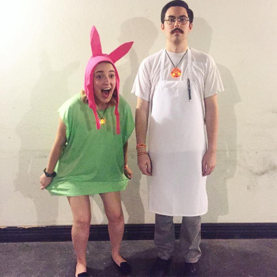Louise... (yes Ryan shaved his beard for this costume)