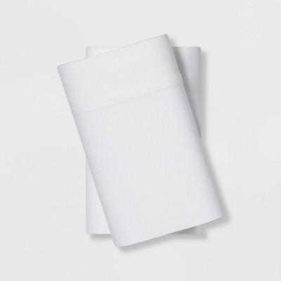 Tencel Jersey Blend White Pillowcase Set (King) - Project 62™ + Nate Berkus™