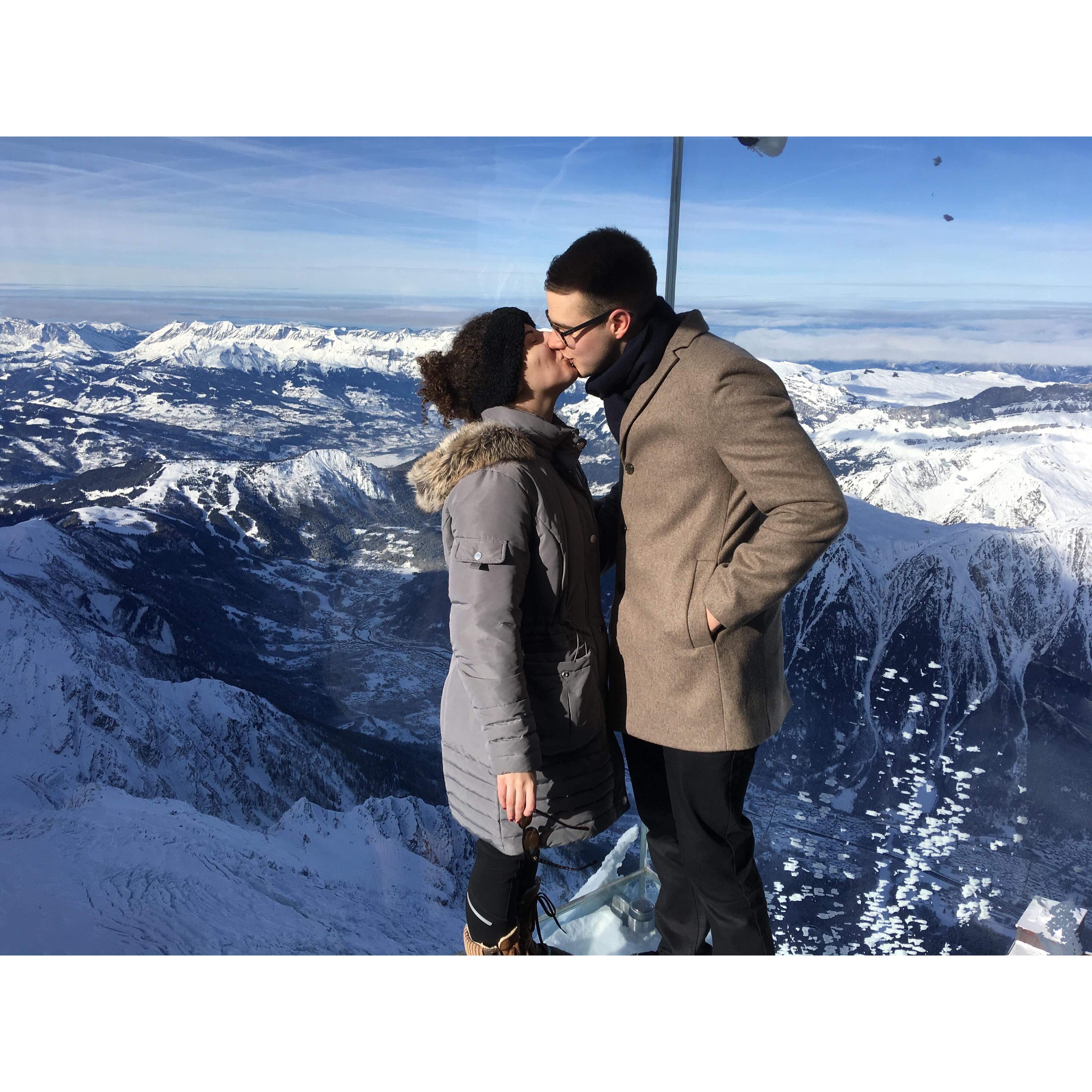 Will surprised Ash with a trip to the French Alps and Geneva! Even though the heights made Will nervous, the mountain view made it all worth it!