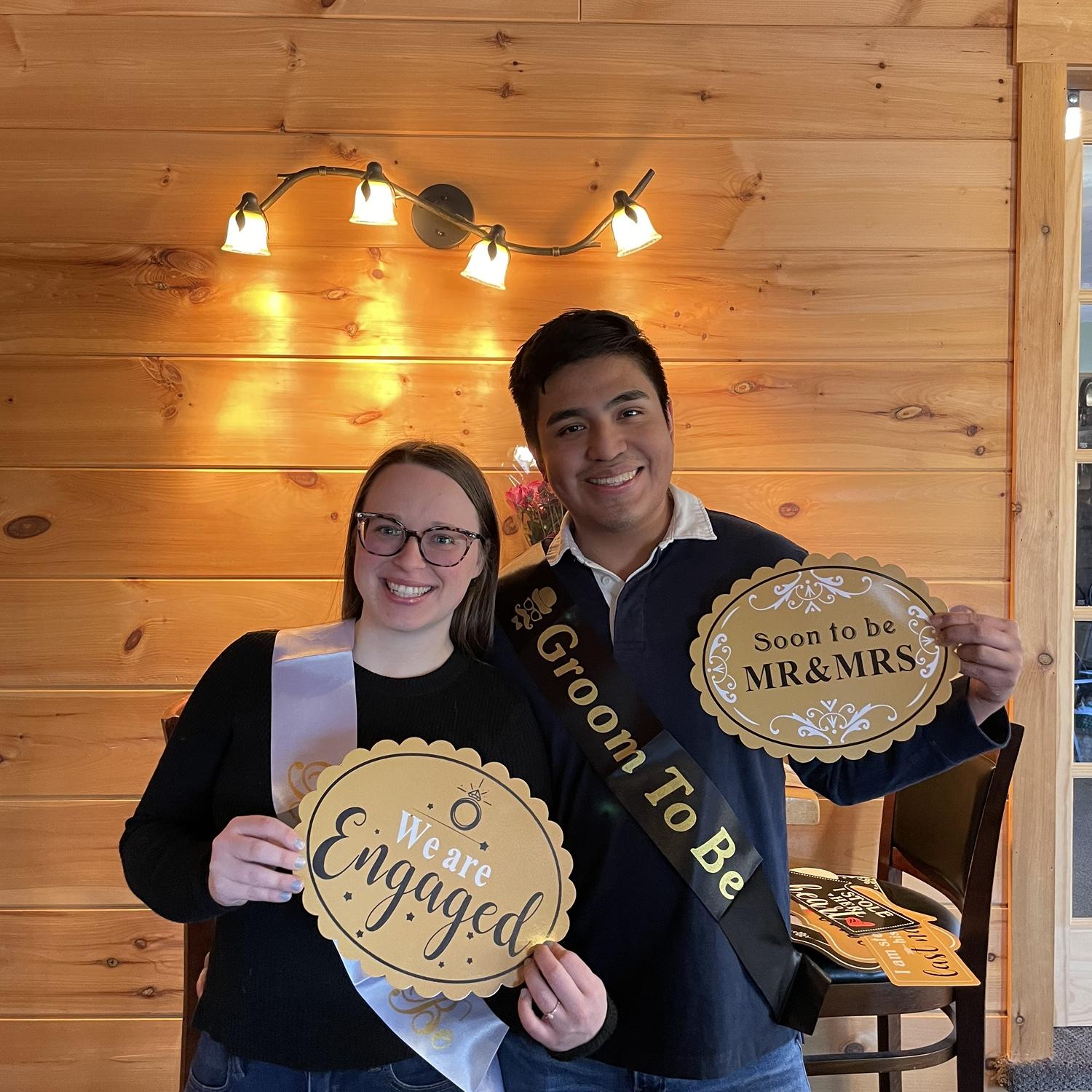 Our engagement party!