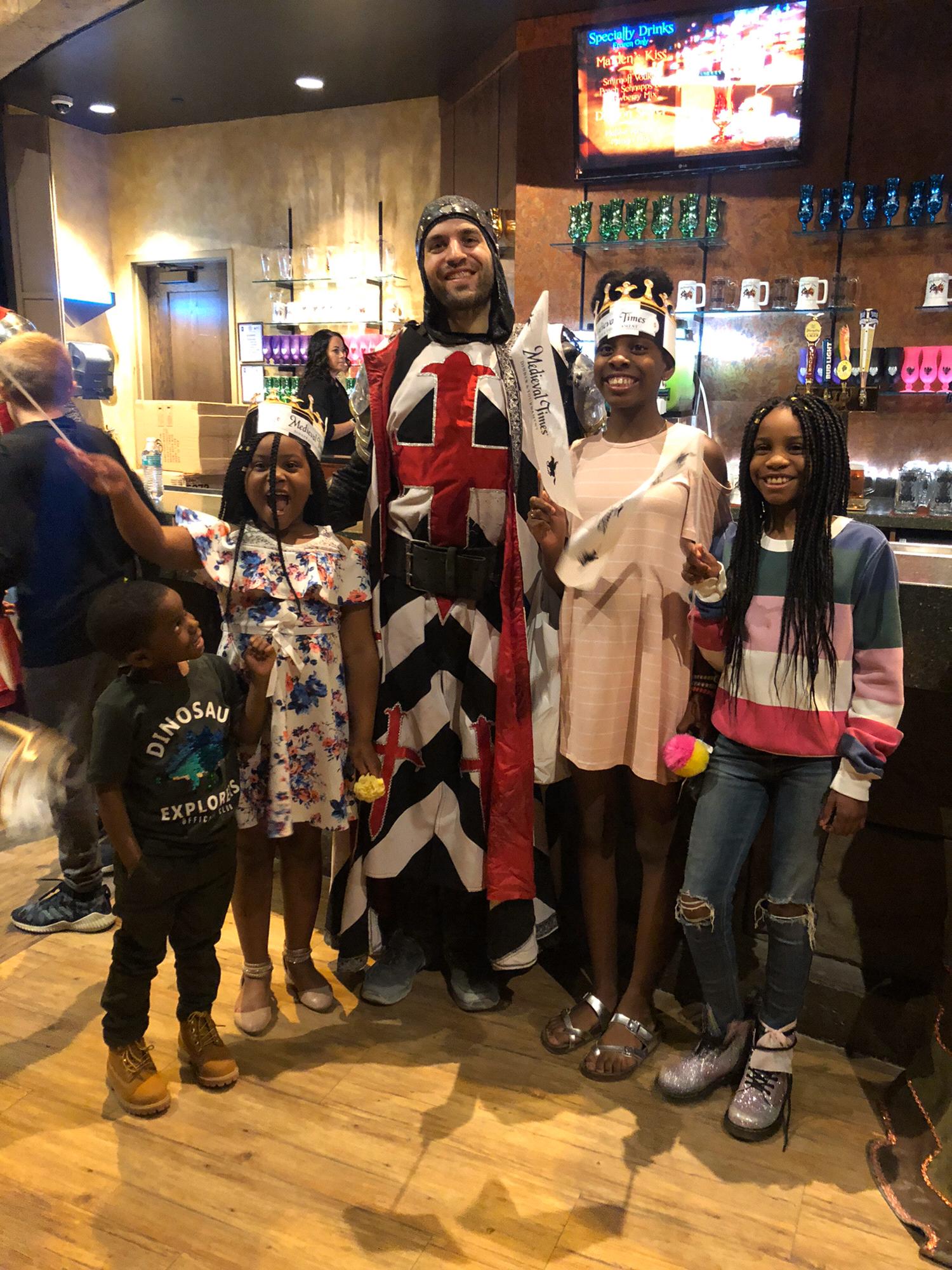 Royal gathering after the dragon slaying