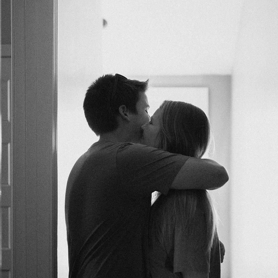 A sweet moment captured while Lauren was helping prepare for her sister's wedding. She was getting hangry and he brought her favorites.