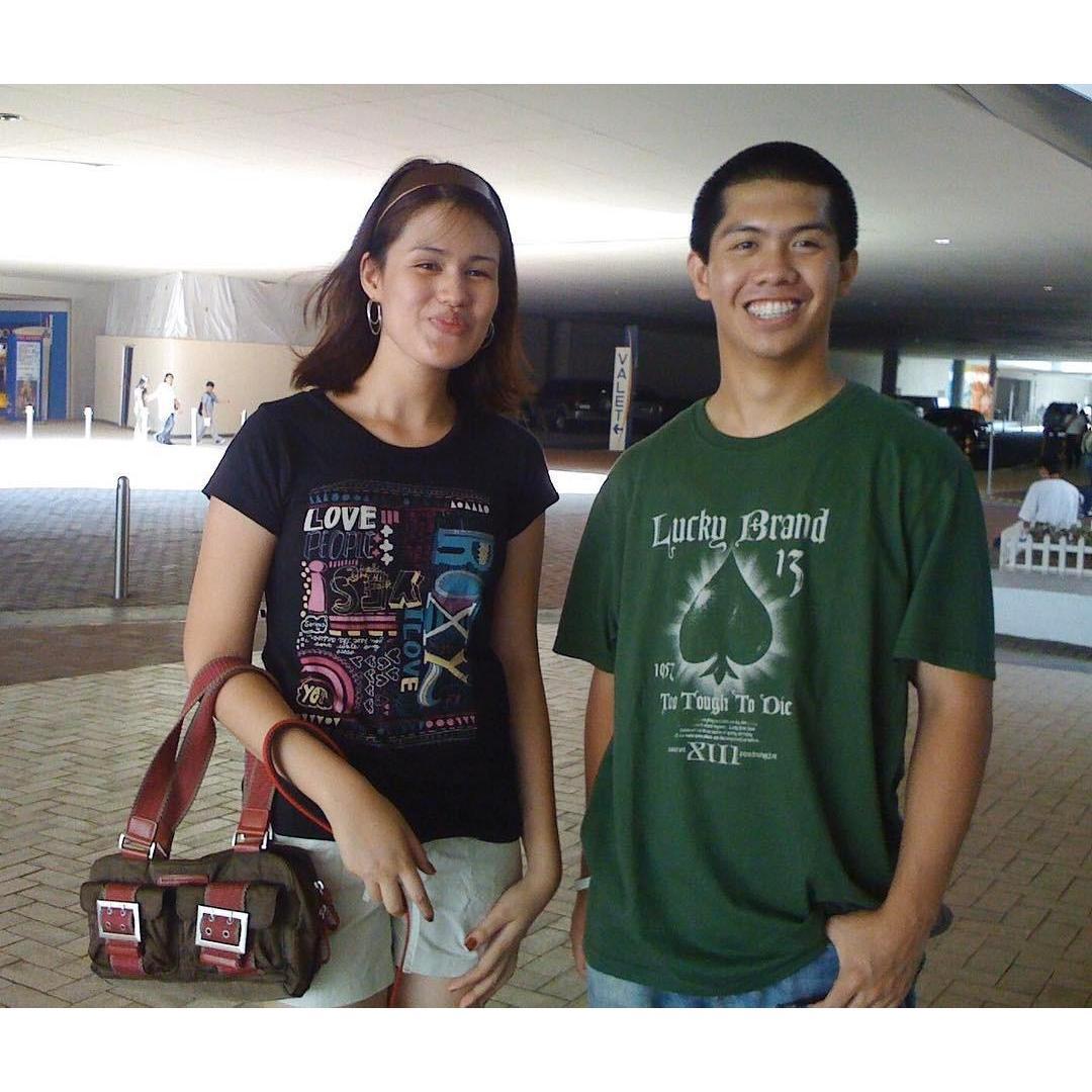 Our very first picture together as teens taken in 2008